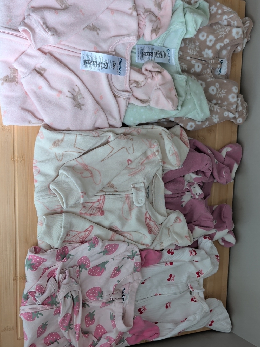 Mixed Brand Baby Pajama Bundle - 3-6M